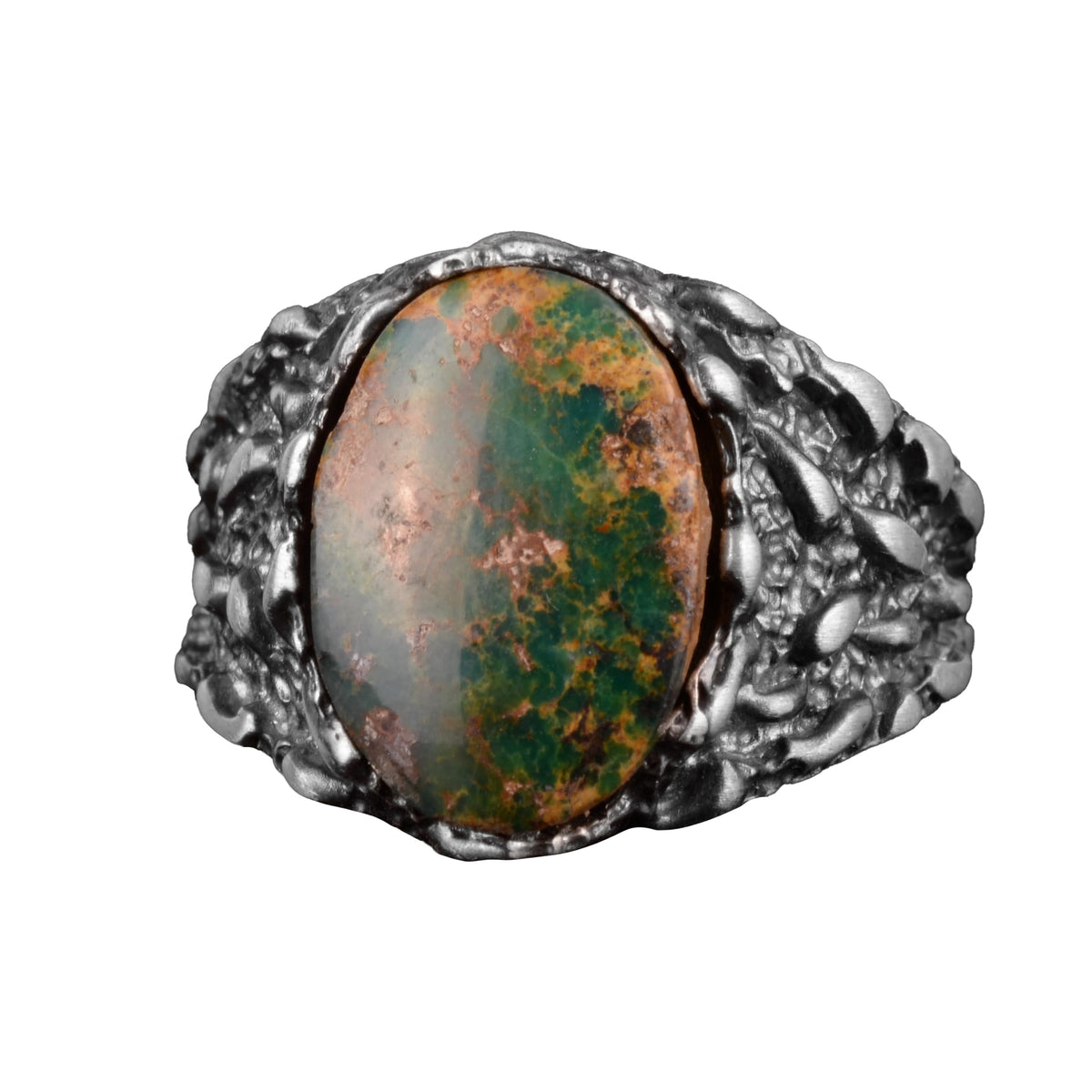 Natural Arizona Turquoise Stone Ring (Model-18)
