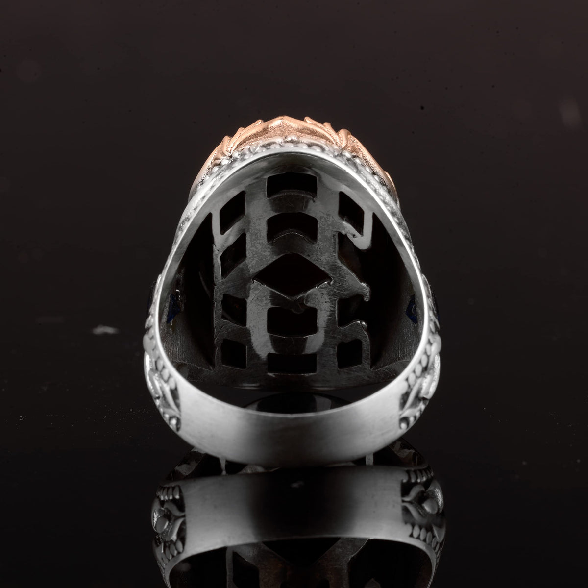 Vintage Style 925 Sterling Silver Ring with Natural Druzy Quartz Stone — 5