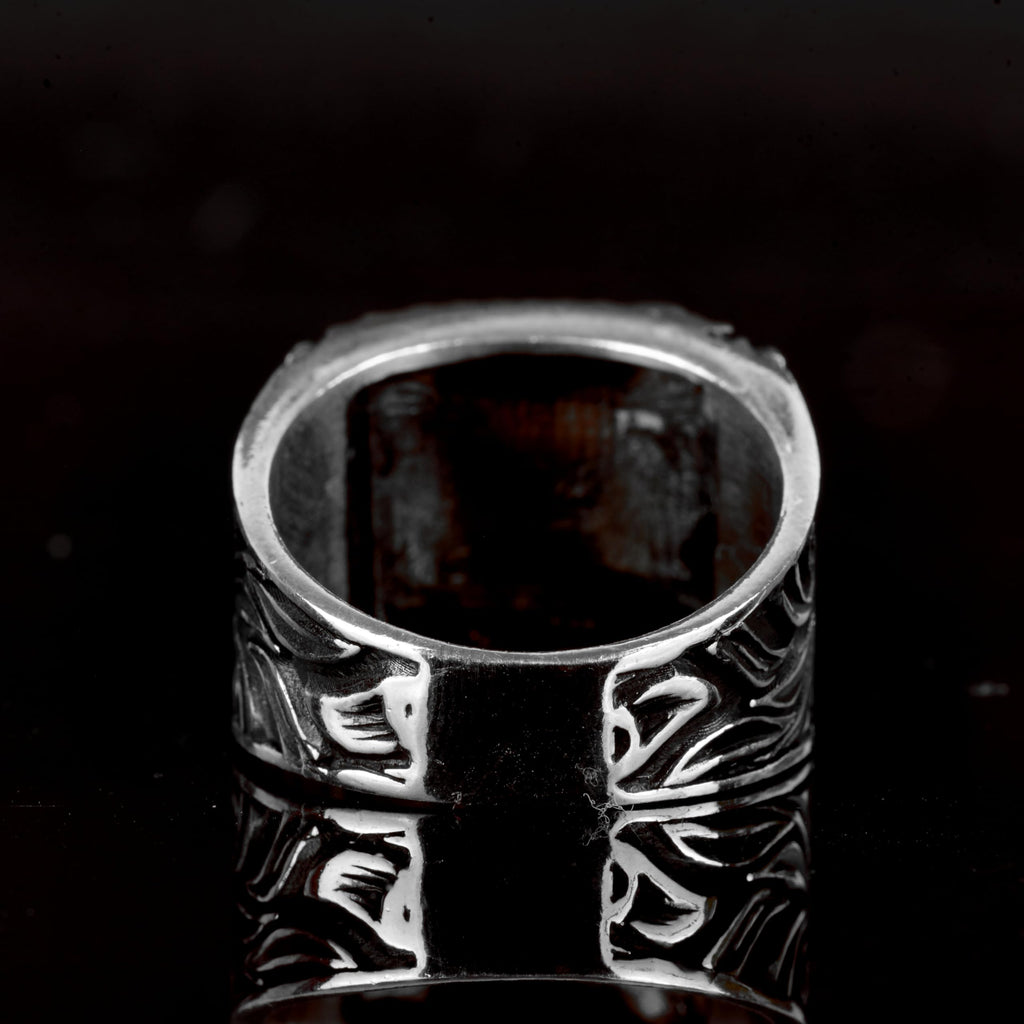 Silver Wolf Ring — 4