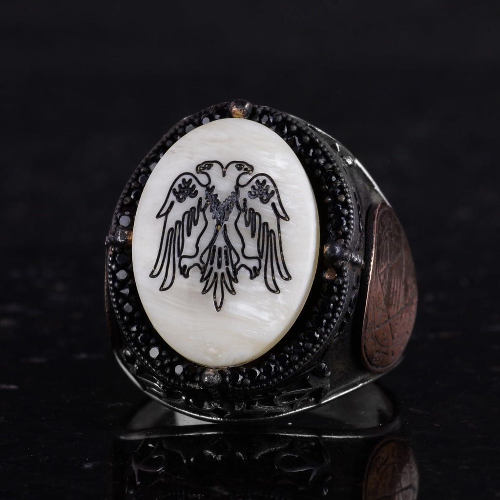 925 Sterling Silver Men's Ring - Star of David Jewelry — 6