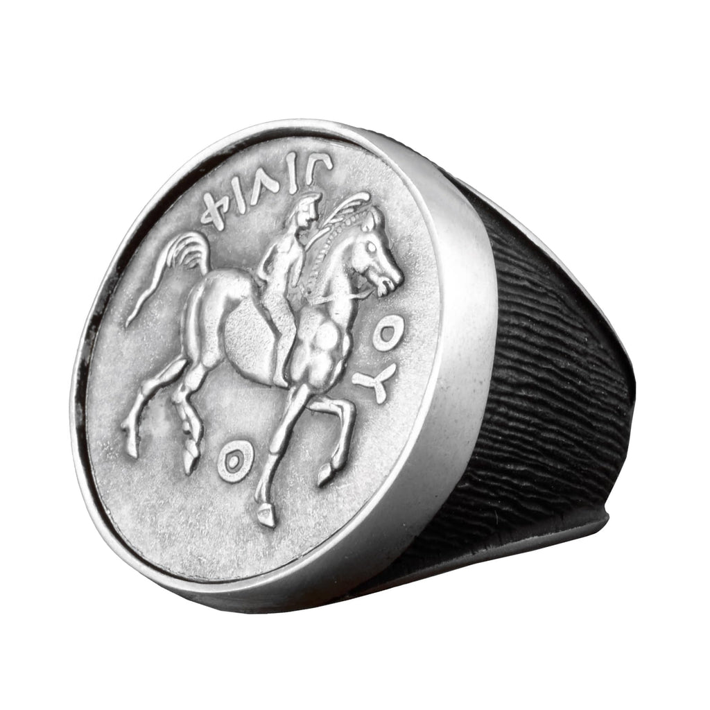 Antique Roman Military, Horse Figure Ring