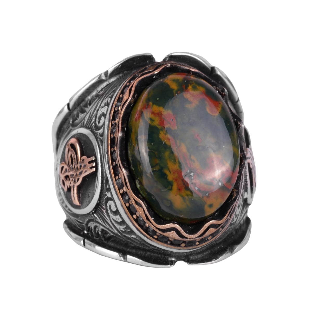 Ottoman Tugra Silver Ring (Model-2)