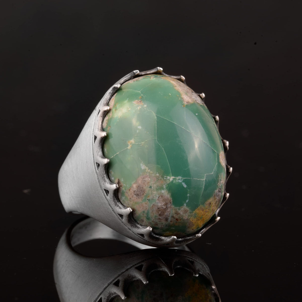 Arizona Turquoise Stone Ring (Model-2) — 5