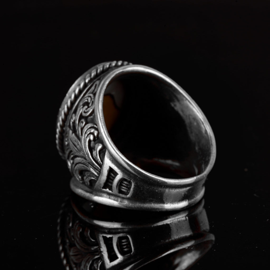 Two Headed Eagle Ring, 925 Sterling Silver Ring, Men's Ring, Handmade Ring, Eagle Ring — 6