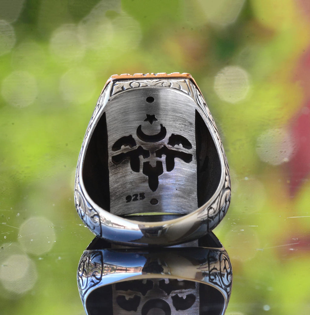 David Star Ring, Kabbalah Ring, 925 Sterling Silver King Solomon Seal Ring — 5