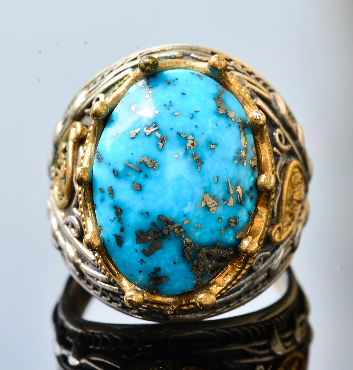 925 Sterling Silver Sultan Ring — 5