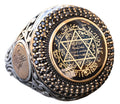 925 Sterling Silver Star of David Ring (Model-3)