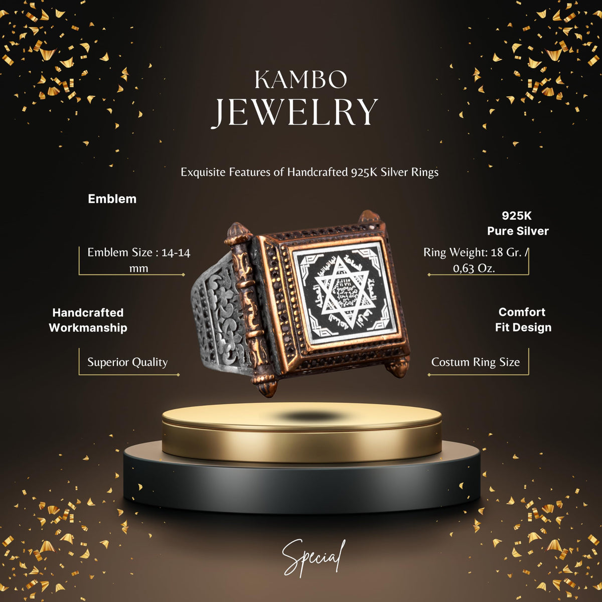 Kabbalah Ring — 2
