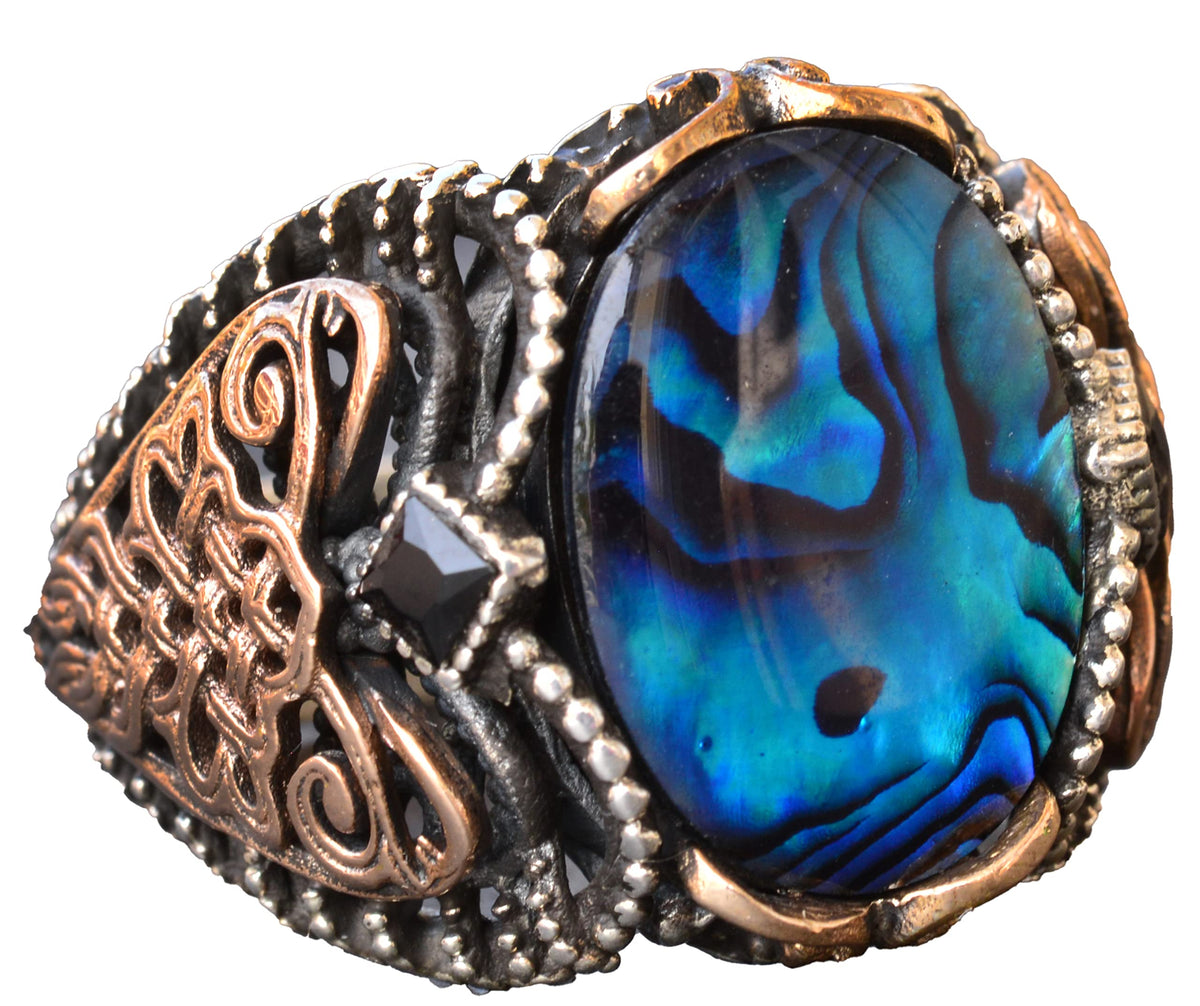 Natural Pearl Stone Ring (Model-2)