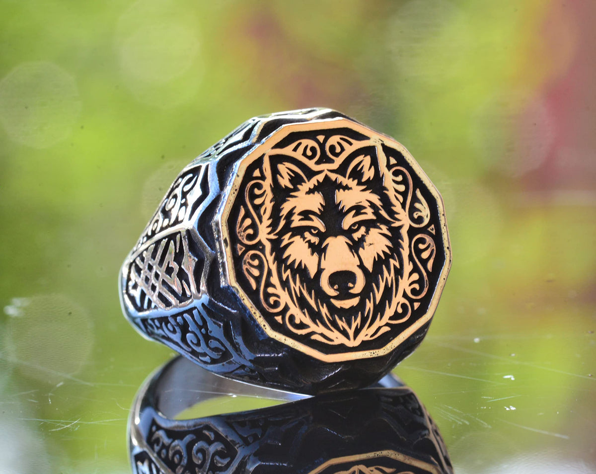 Wolf Head Ring — 3