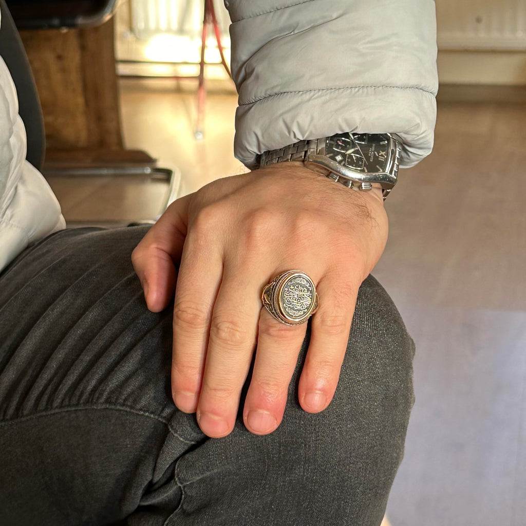 925 Sterling Silver Men's Ring — 3
