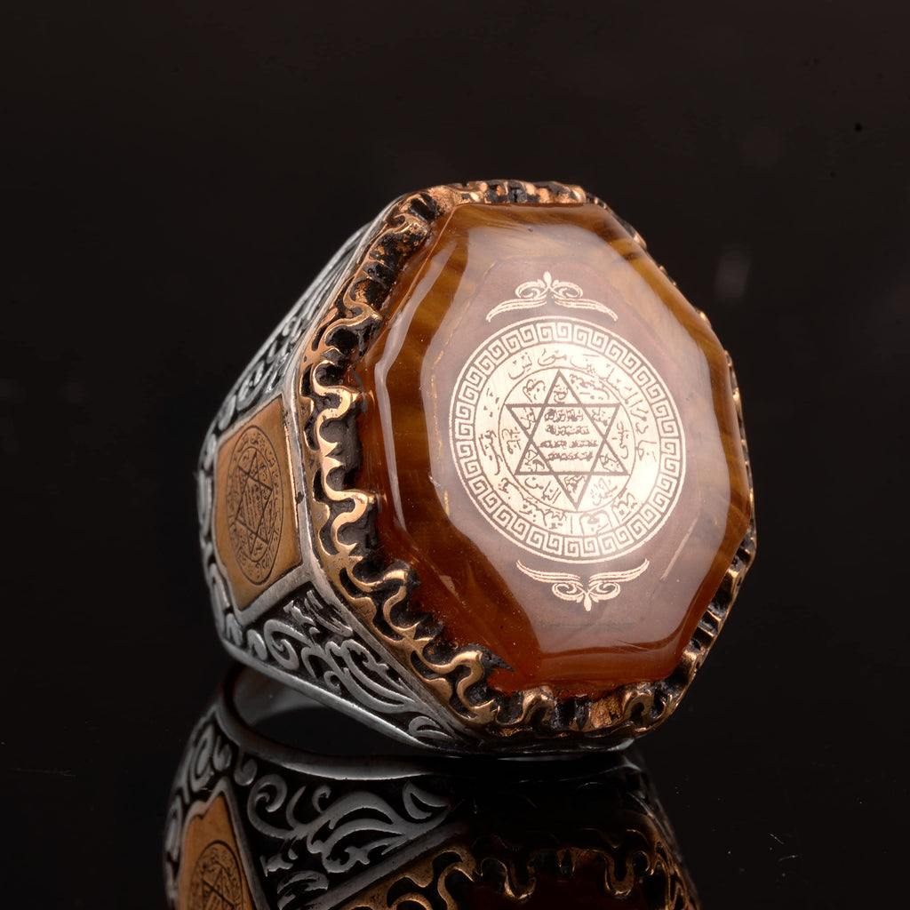 David Star Men's Ring (Model-2) — 4