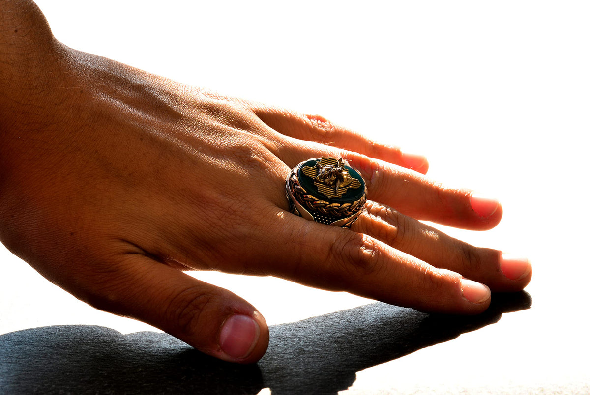 Wolf Ring, Wildlife, Handmade Ring, Silver Ring — 6