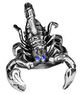 925 Sterling Silver Scorpion Ring