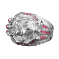 KAMBO Garnet Stone Men's Ring