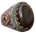 Labradorite Stone Ring