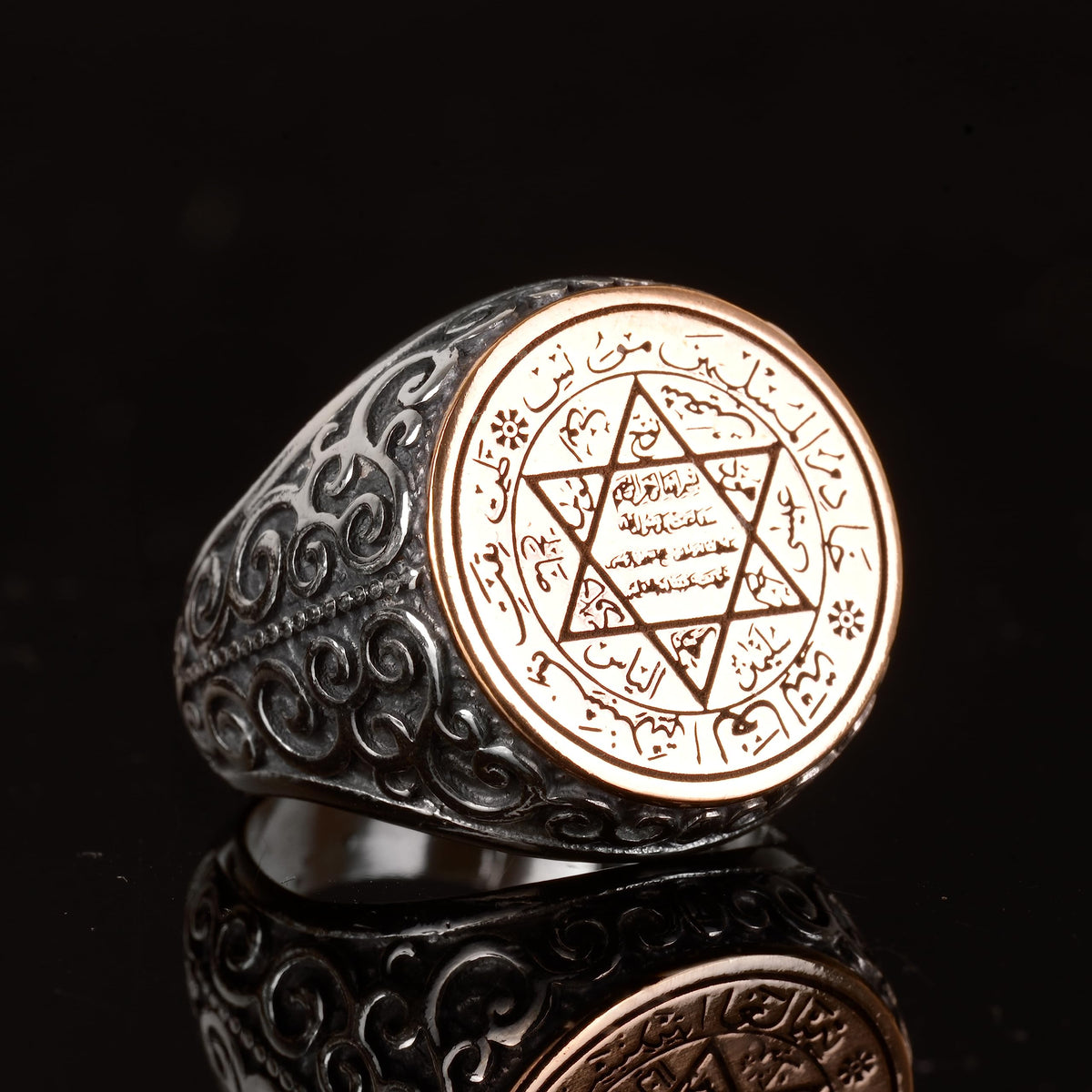 Star of David Ring (Model-3) — 4