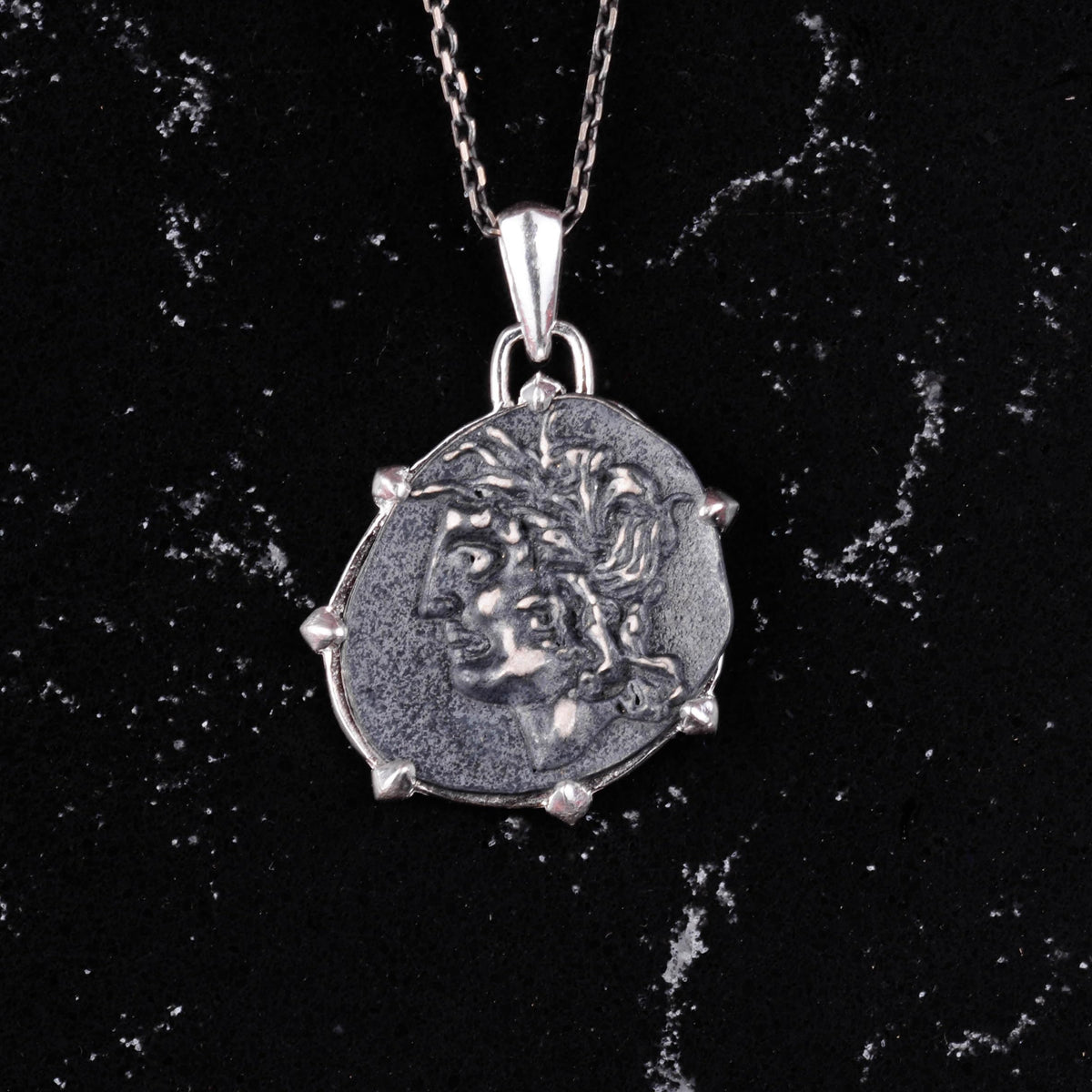 925 Sterling Silver Design Pendant - Zodiac Sign Necklace - Handmade Necklace (mythological figure) — 4