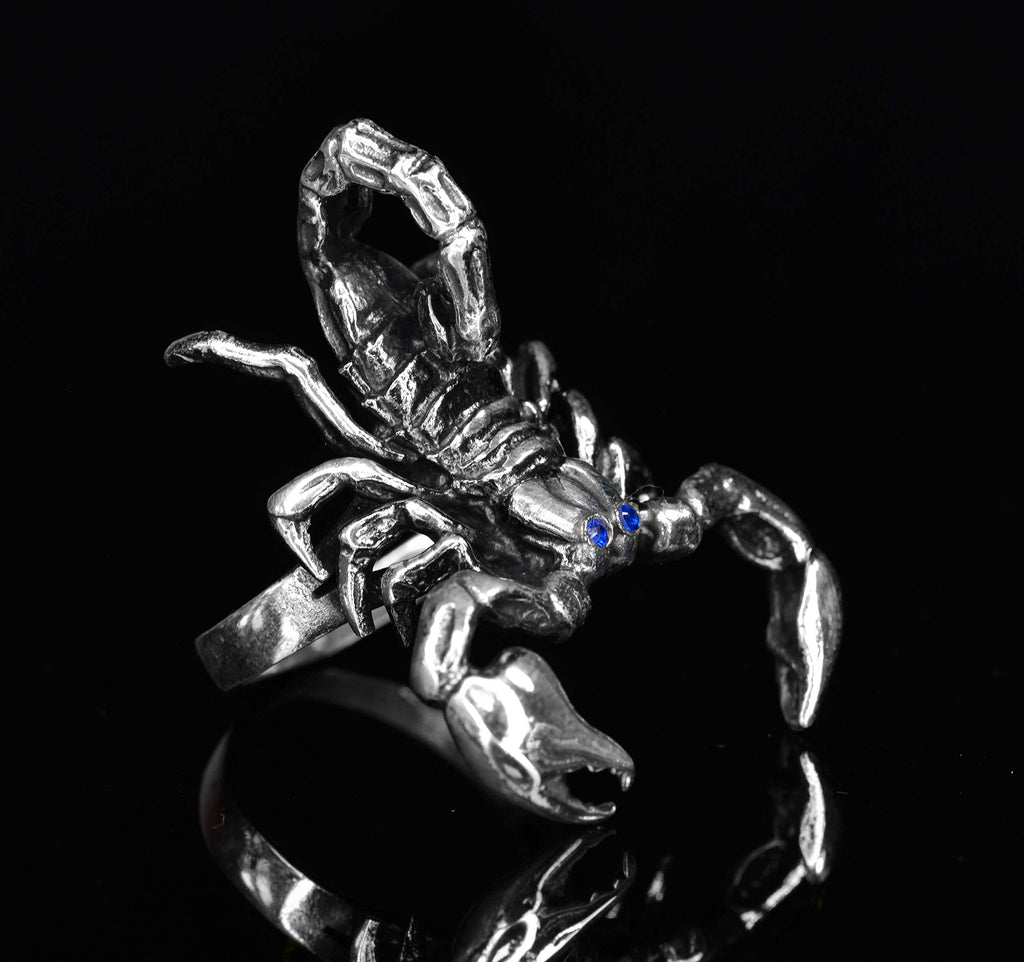 925 Sterling Silver Scorpion Ring — 3