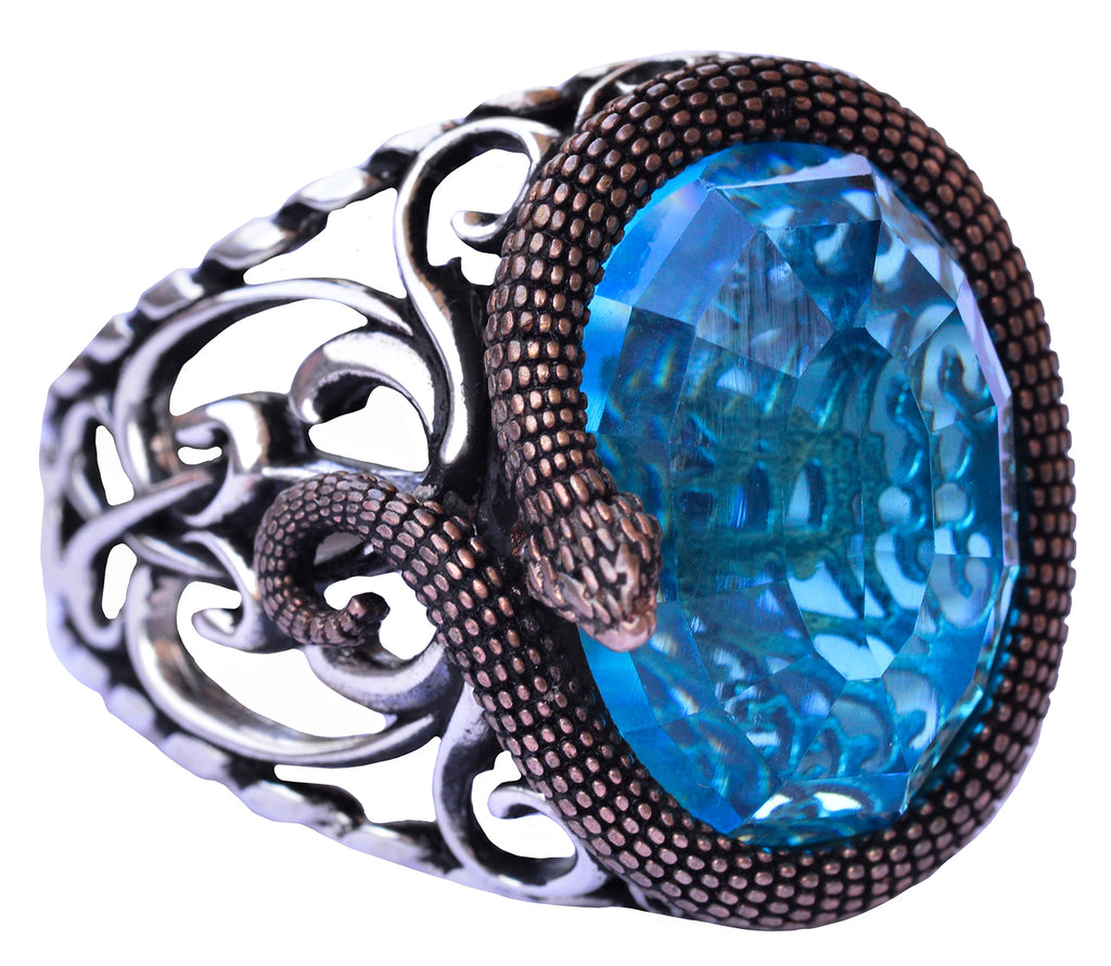 Snake Figure 925 Sterling Silver Men's Ring Collection