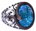Snake Figure 925 Sterling Silver Men's Ring Collection