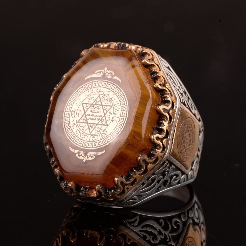 David Star Men's Ring (Model-2) — 8
