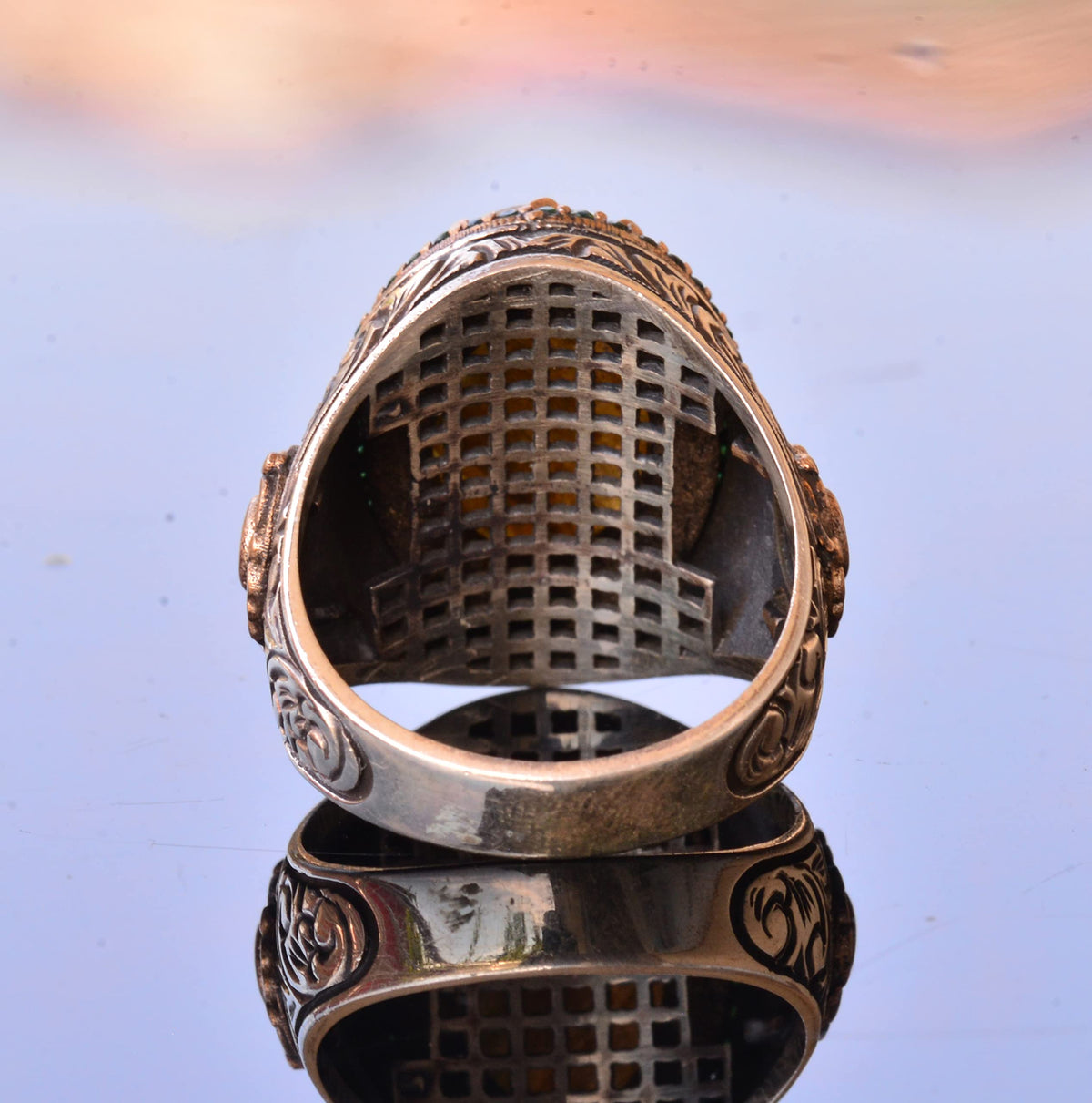 Labradorite Stone Ring — 8