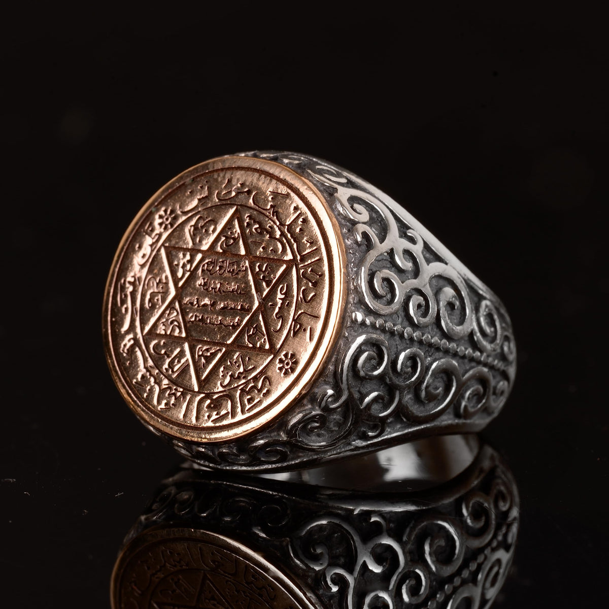Star of David Ring (Model-3) — 5