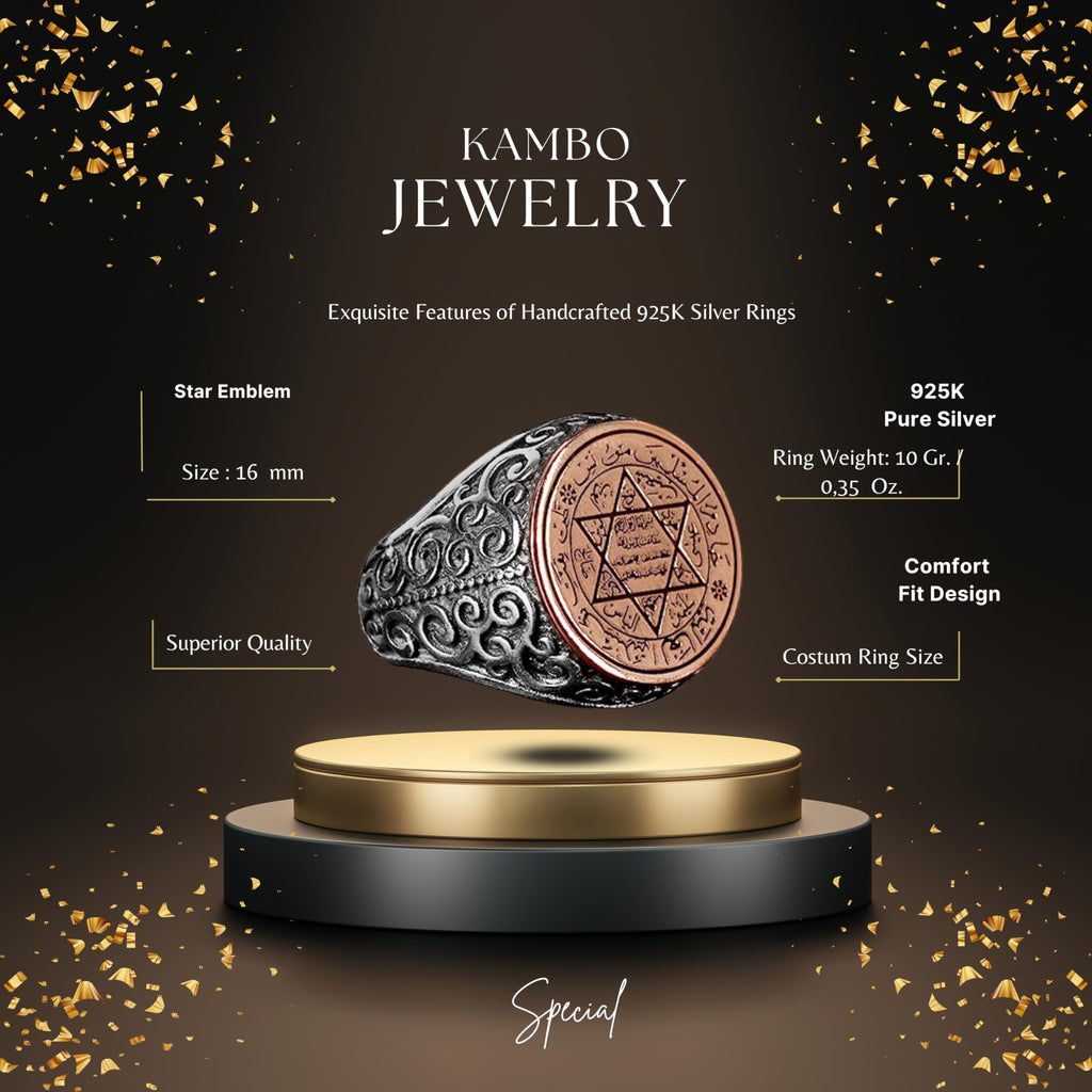 Star of David Ring (Model-3) — 2