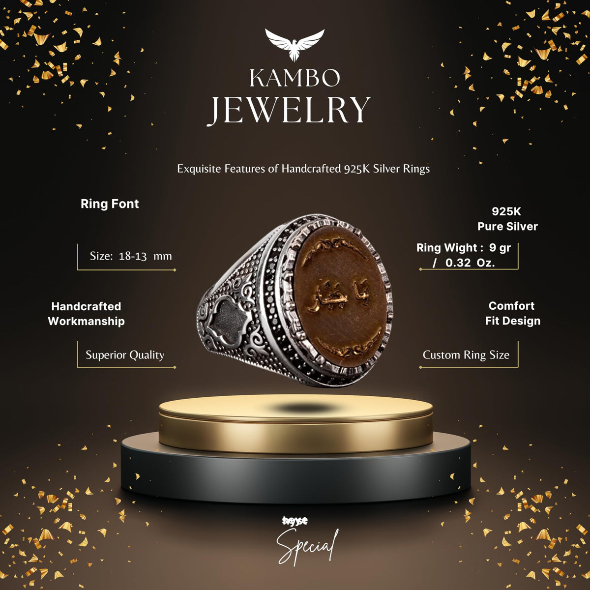 Islamic Men's Ring — 2