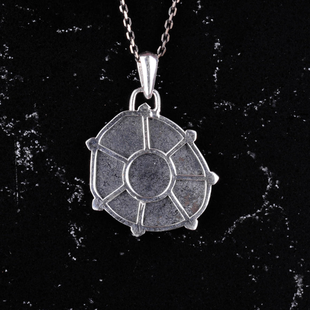 925 Sterling Silver Design Pendant - Zodiac Sign Necklace - Handmade Necklace (Waves) — 4
