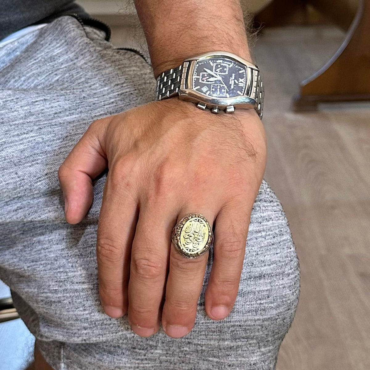 Handmade Silver Islamic Ring — 3
