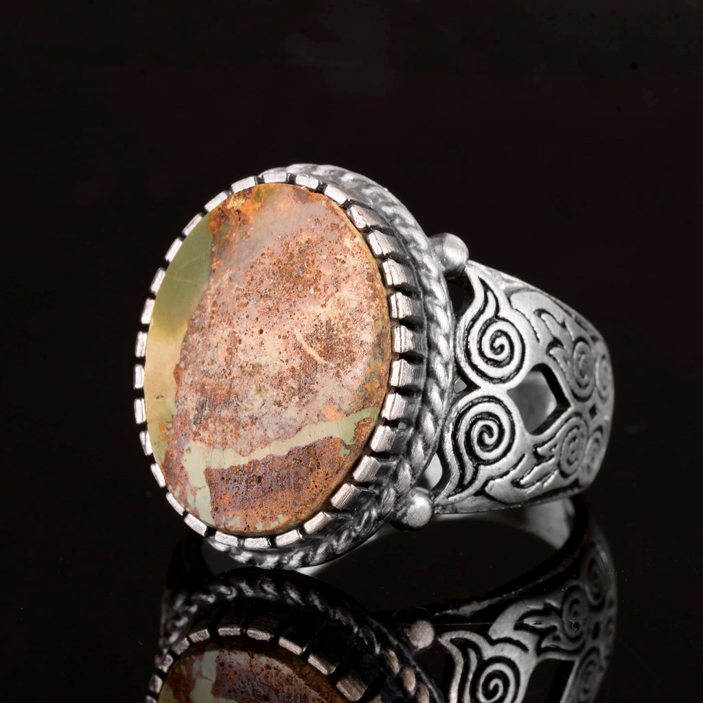 Arizona Turquoise Stone Ring (Model-5) — 5