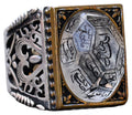 Islamic Silver Men's Ring - Handmade Muslim Ring