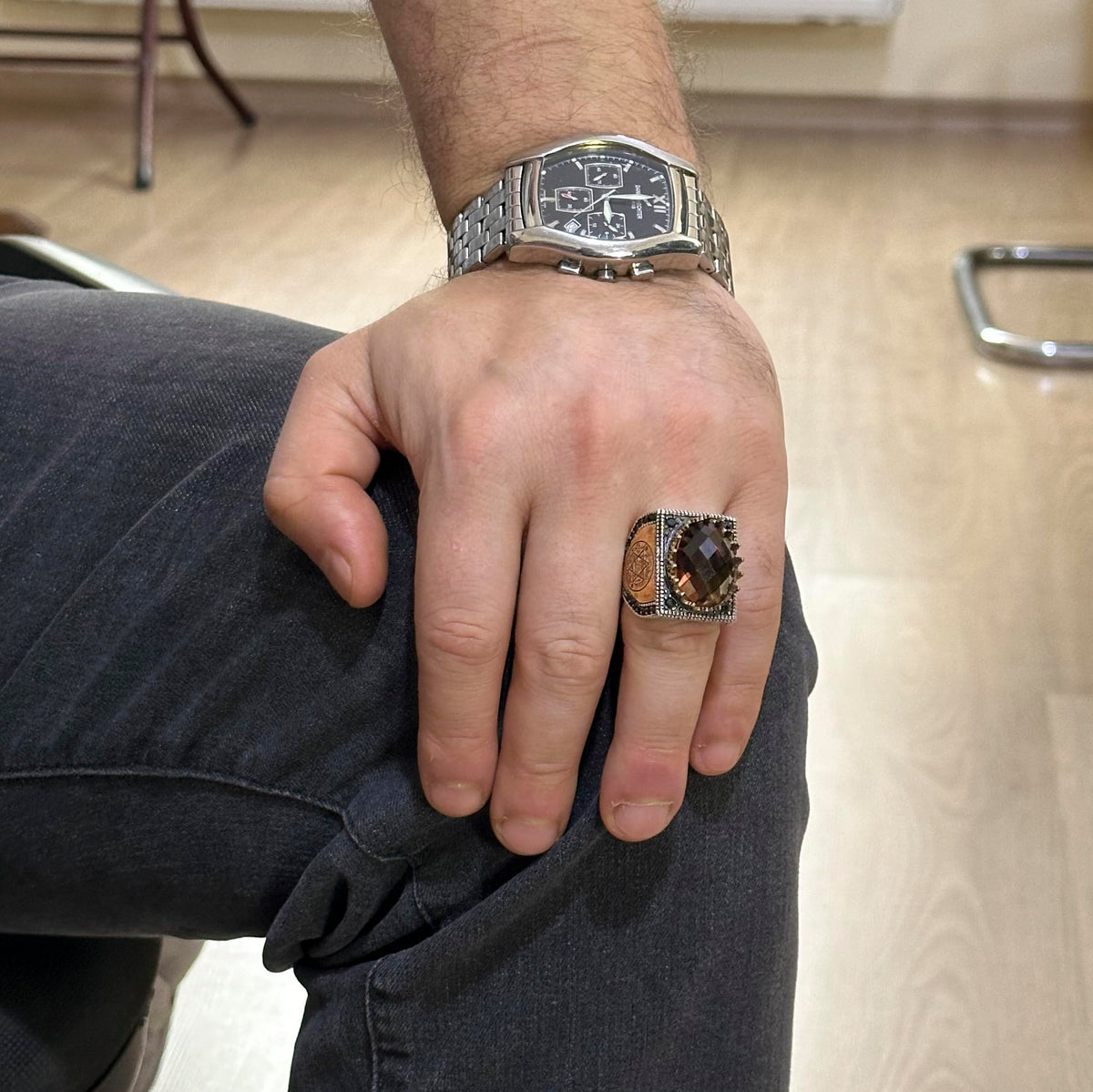 KAMBO 925 Sterling Silver Star of David Ring — 3