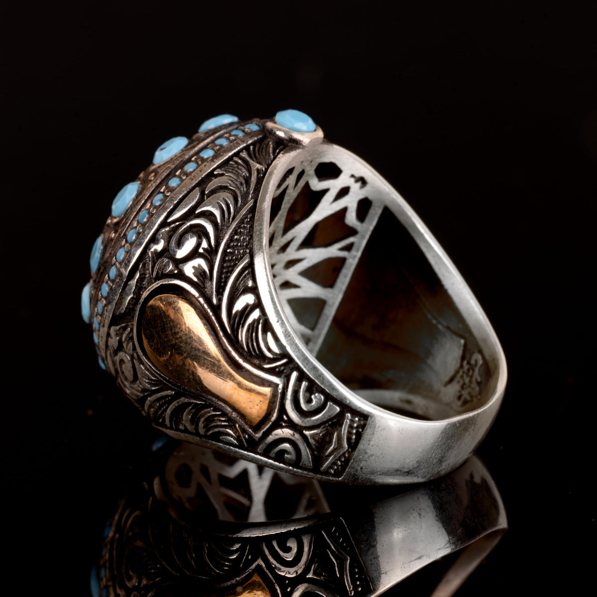 925 Sterling Silver Star of David Ring (Model-2) — 7