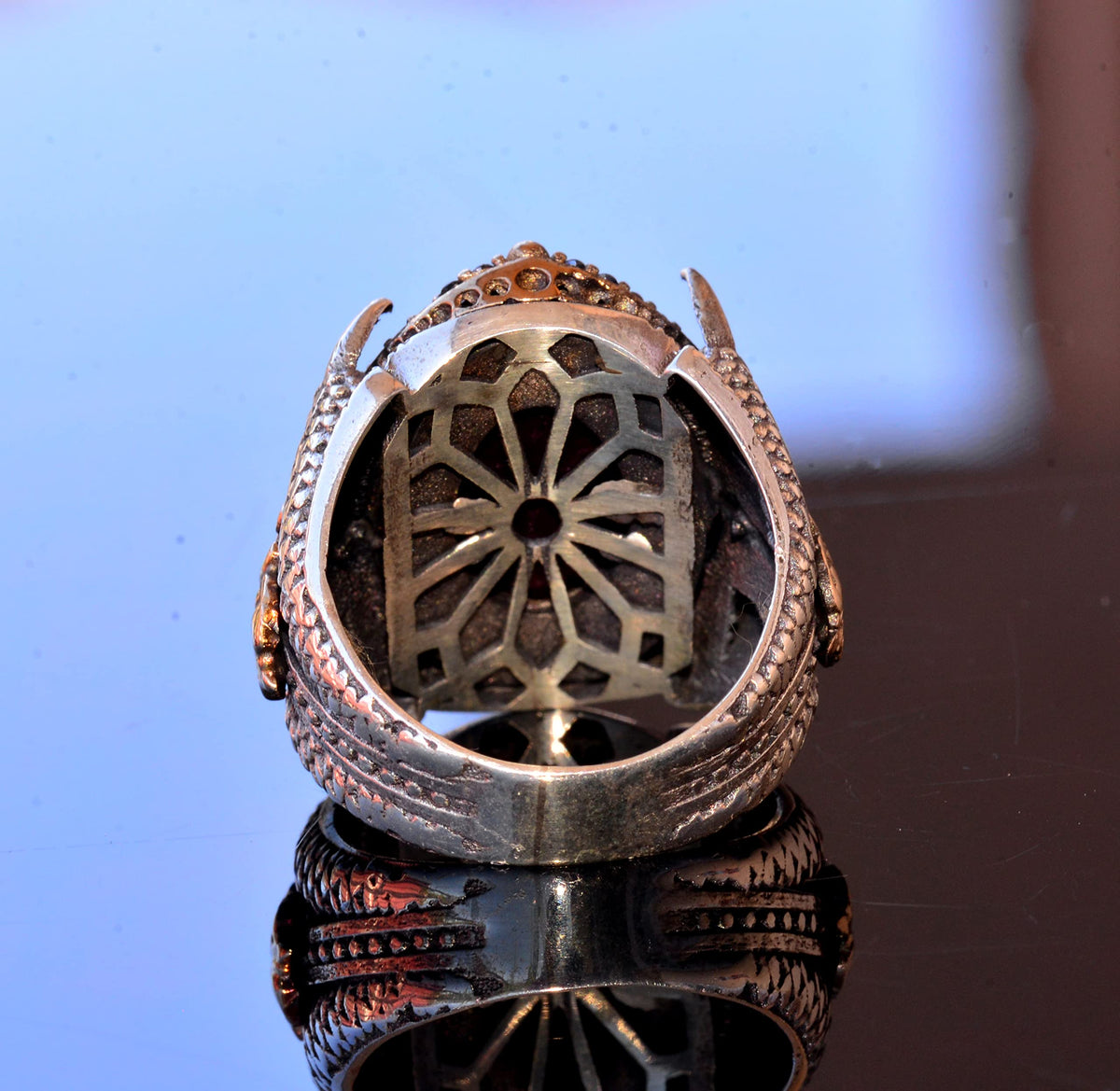 Natural Ruby Stone Ring — 5