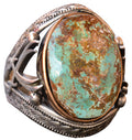 Natural Arizona Turquoise Stone Ring (Model-14)