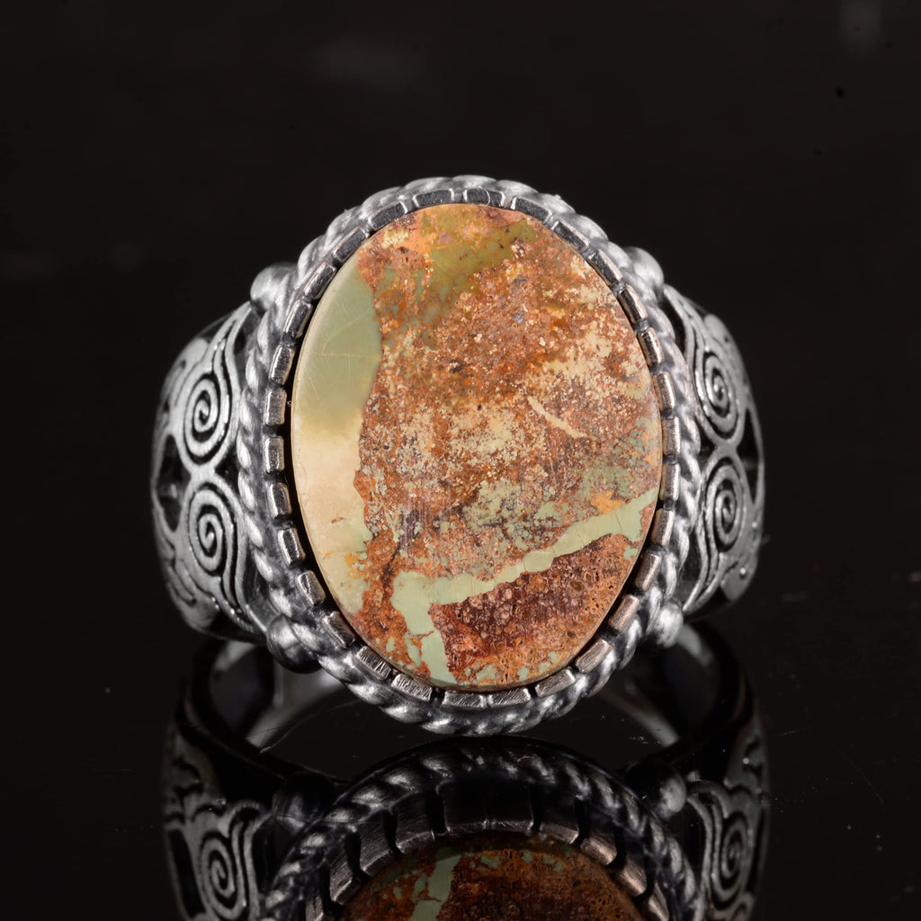 Arizona Turquoise Stone Ring (Model-5) — 3