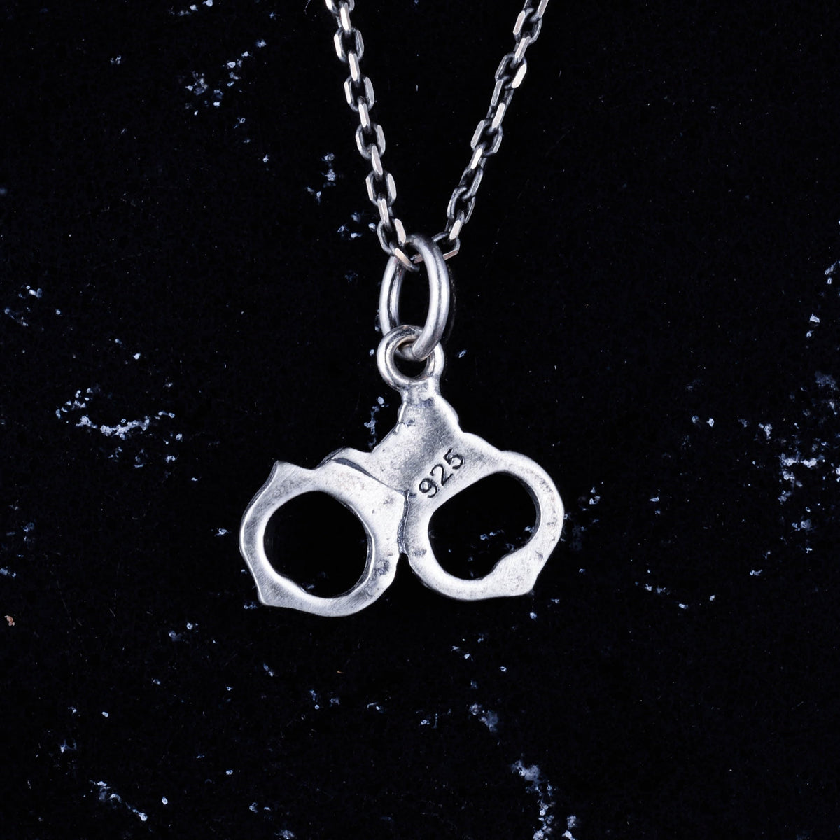 925 Sterling Silver Cuff Pendant - Handmade Symbol of Strength and Independence — 5