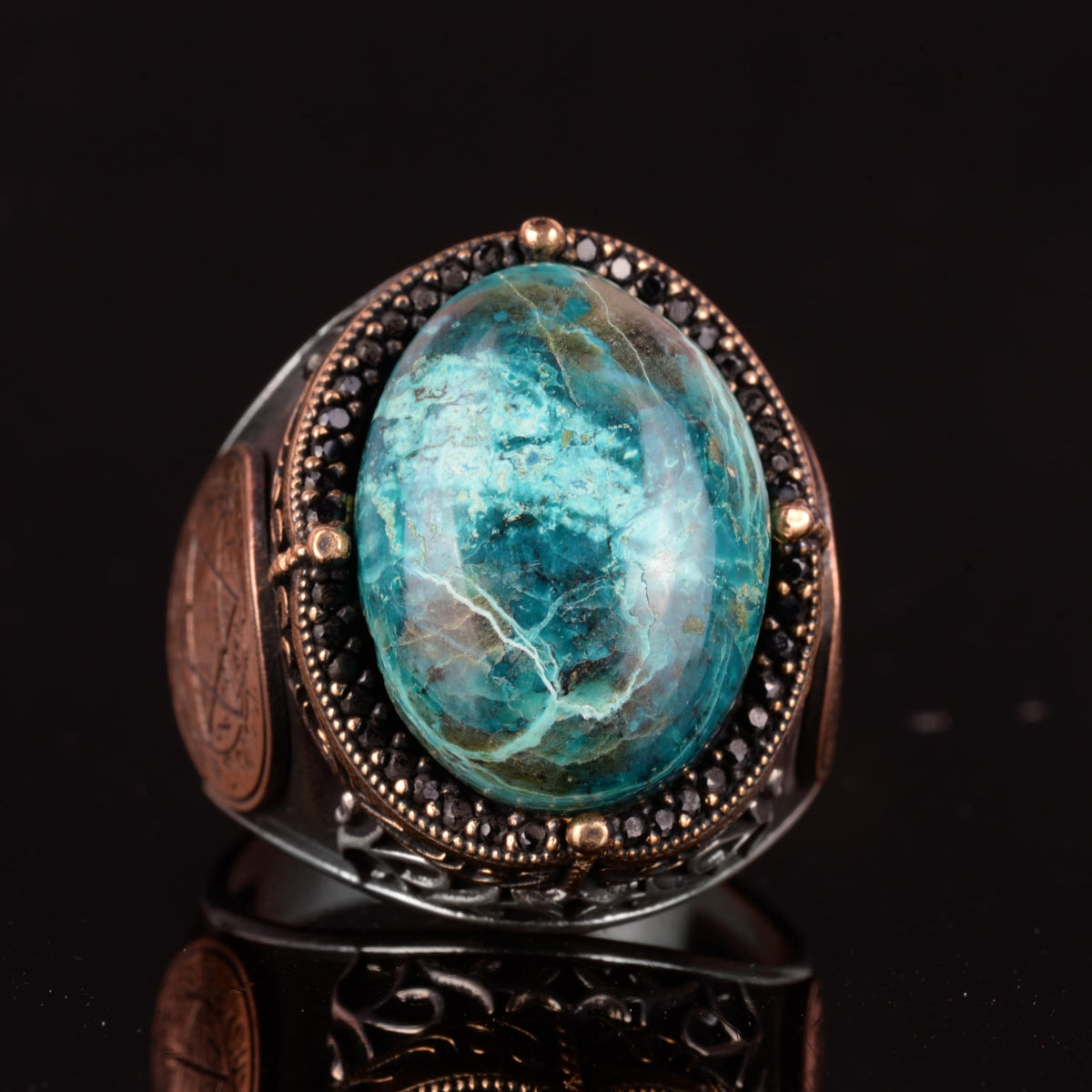 Silver Seal of Solomon Ring — 4