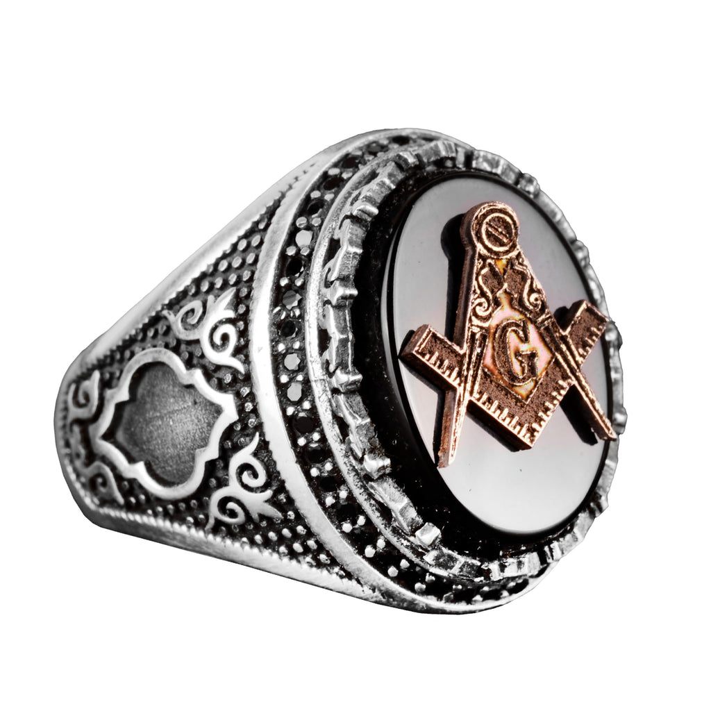 Mason Ring, 925 Sterling Silver Ring, Stylish Ring, Handmade Ring, Gift for Him