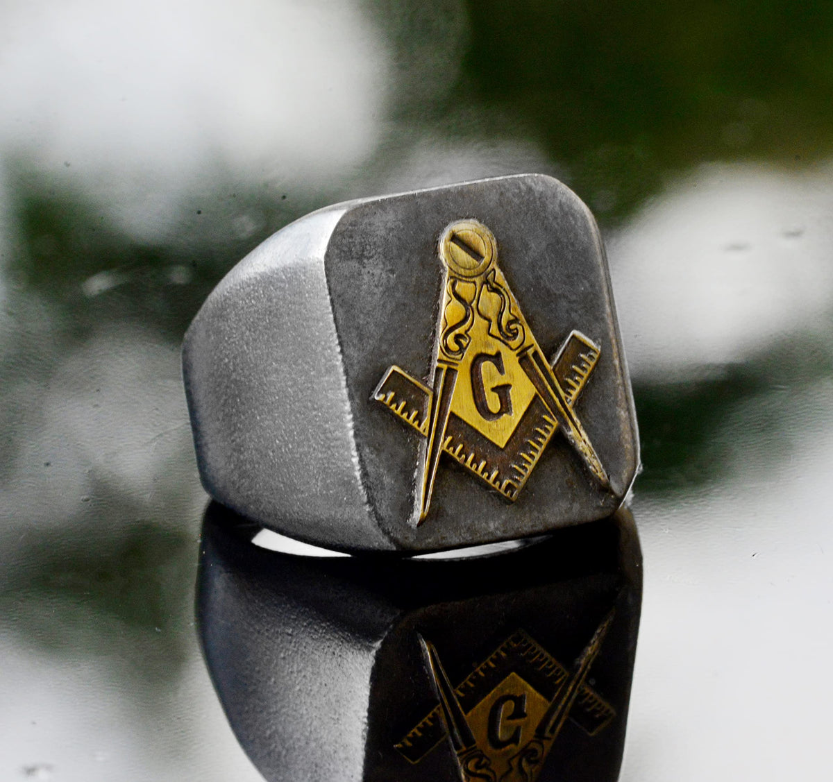 KAMBO Master Mason Ring (Model-2) — 3