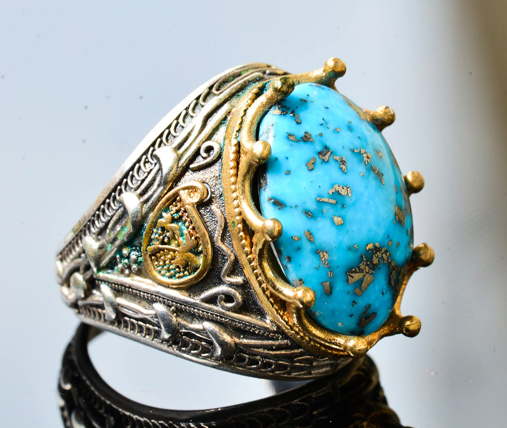 925 Sterling Silver Sultan Ring — 4