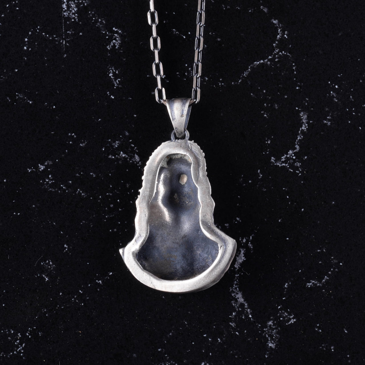 925 Sterling Silver Necklace - Silver Jesus Christ Necklace — 5