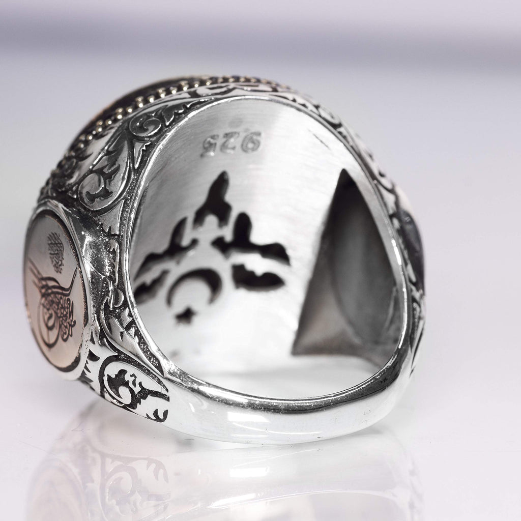 925 Sterling Silver Star of David Ring - Solomon Seal Design — 5
