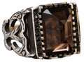 Natural Smoky Quartz Gemstone Ring