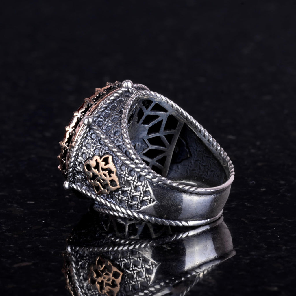 Symbolic Silver Ring — 2