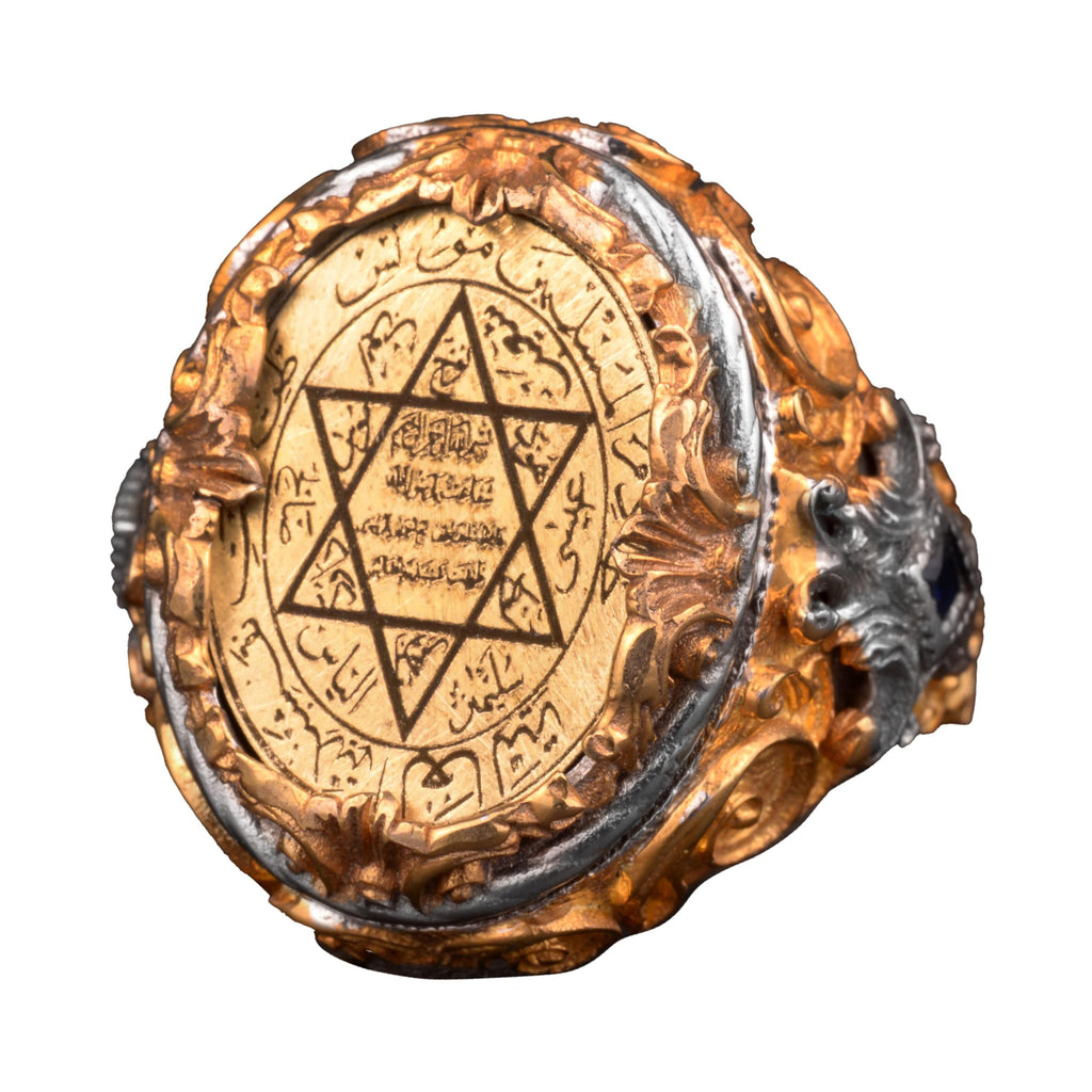 Star of David Ring, Handcrafted, 925 Sterling Silver