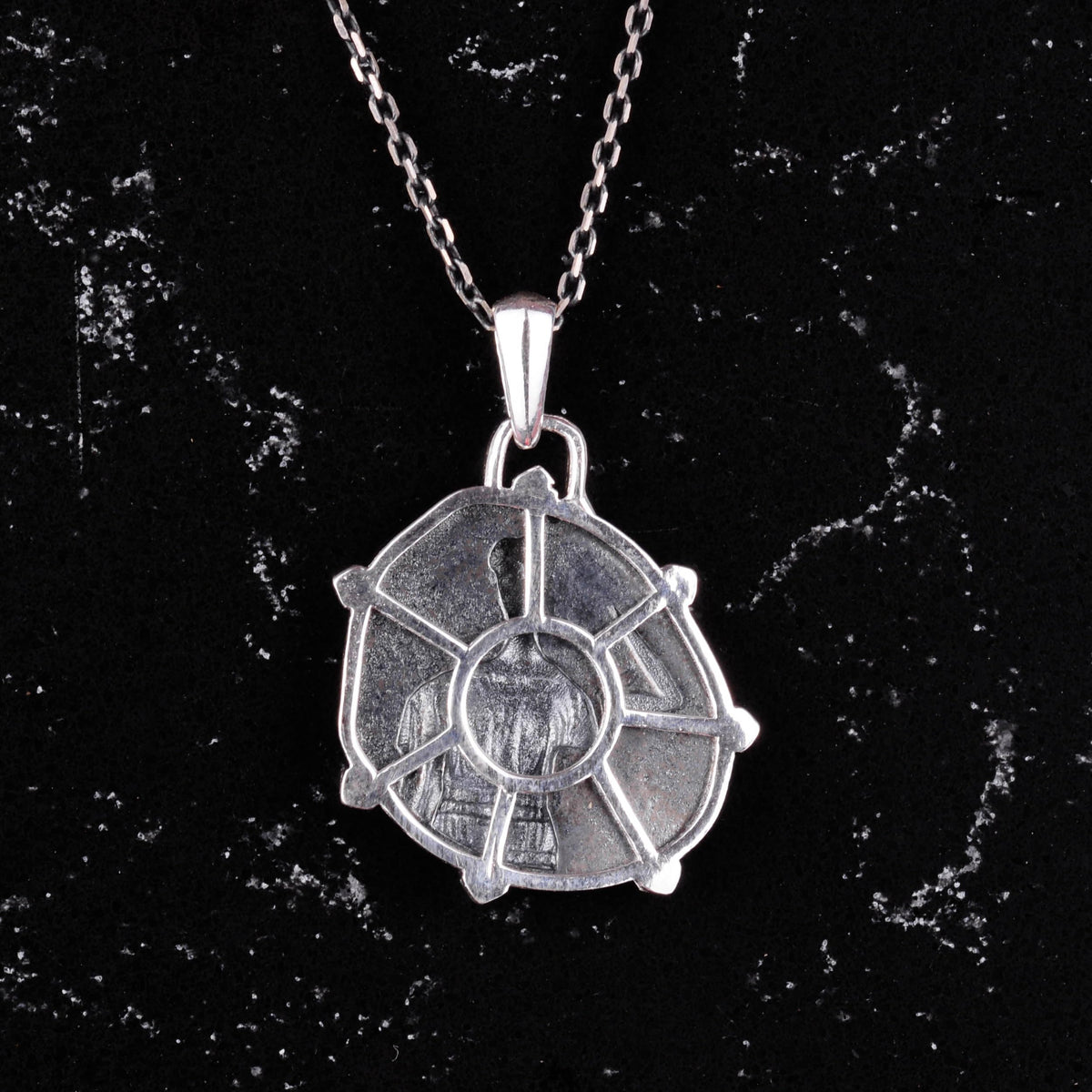925 Sterling Silver Design Pendant - Zodiac Sign Necklace - Handmade Necklace (Libra) — 5